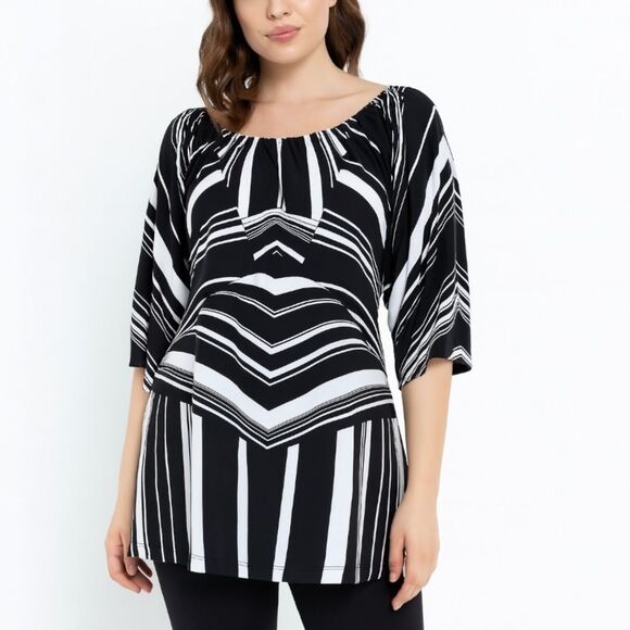 CSC Women’s Popover Stretch Blouse - Picture 1 of 10